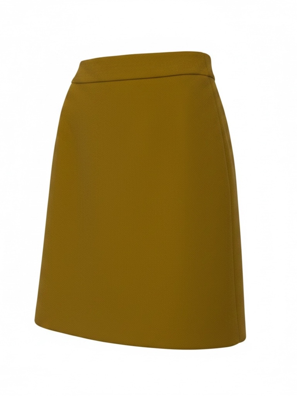 J. Crew A-Line Skirt in Mustard